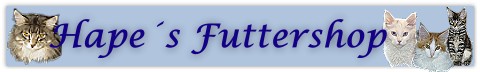 Hapes Futtershop-Banner